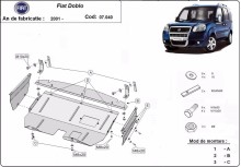 Ocelový kryt motoru Fiat Doblo (2001-2010)
