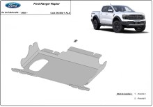 Hliníkový kryt motoru Ford Ranger Raptor (2023-2026)