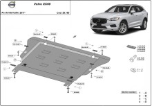 Ocelový kryt motoru Volvo XC60 (2017-2026)