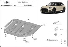 Ocelový kryt motoru Mini Clubman (2016-2024)