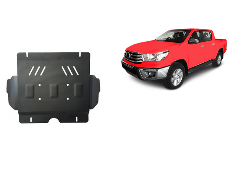 Ocelový kryt motoru Toyota Hilux Revo (2016-2026)