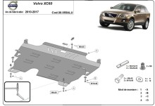 Hliníkový kryt motoru Volvo XC60 (2010-2017)