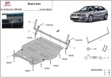 Hliníkový kryt motoru Seat Leon (1998-2004)