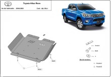 Hliníkový kryt převodovky Toyota Hilux Revo (2016-2026)