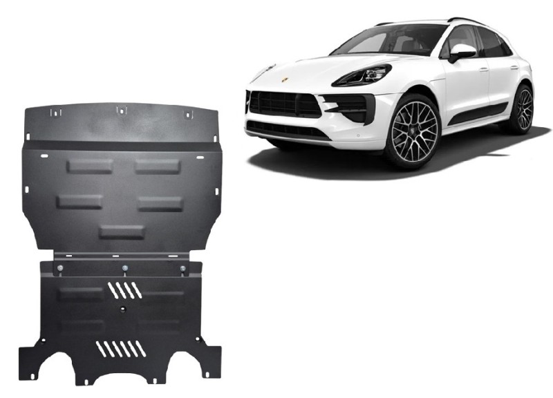 Ocelový kryt motoru Porsche Macan (2014-2026)