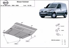 Ocelový kryt motoru Nissan Kubistar (2004-2008)