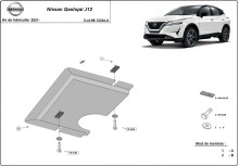 Hliníkový kryt diferenciálu Nissan Qashqai (2021-2026)