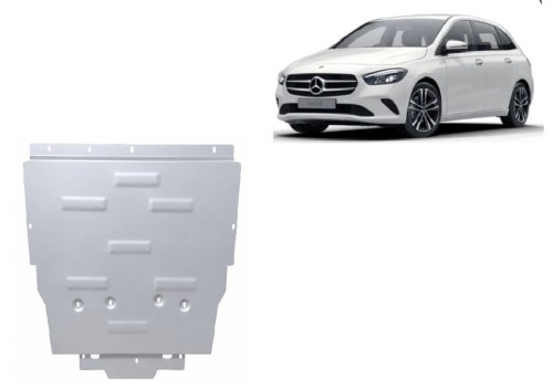 Hliníkový kryt motoru Mercedes B-Classe (2018-2026)