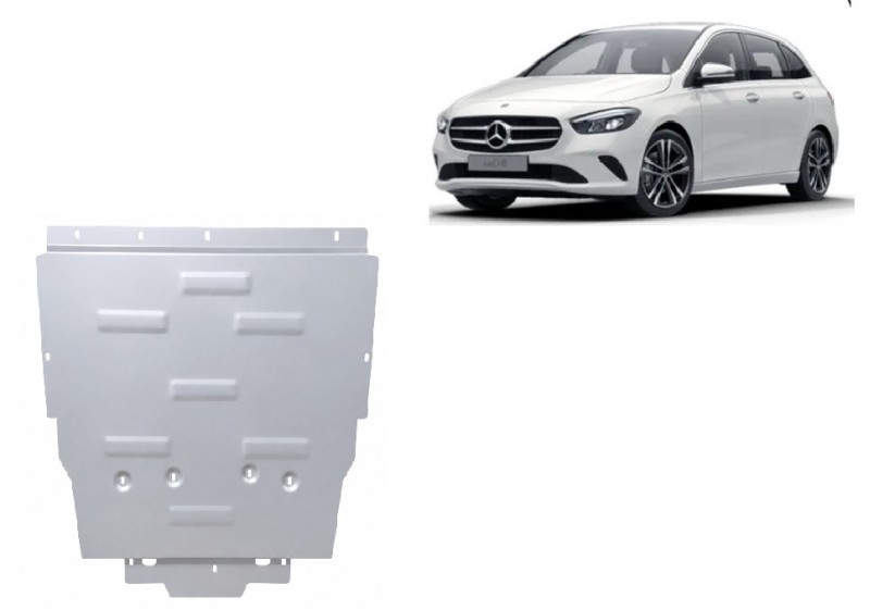 Hliníkový kryt motoru Mercedes B-Classe (2018-2026)