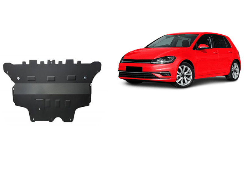 Ocelový kryt motoru VW Golf 7 - Manuální (2012-2020)