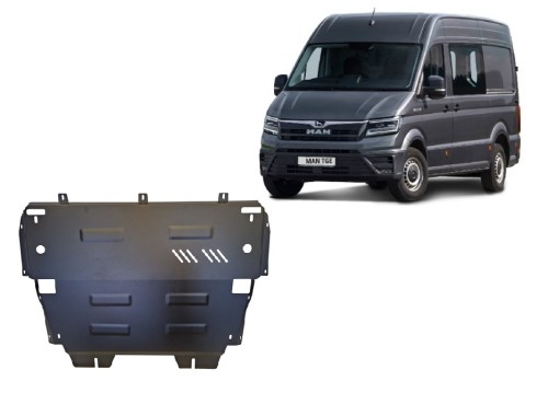 Ocelový kryt motoru MAN Tge (2017-2026)
