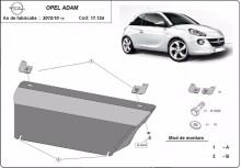 Ocelový kryt motoru Opel Adam (2012-2019)