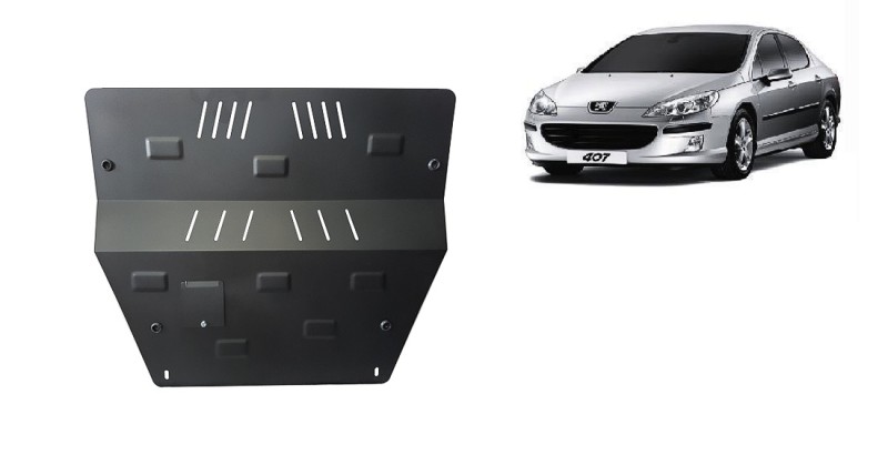 Ocelový kryt motoru Peugeot 407 (2004-2011)