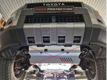 Hliníkový kryt motoru Toyota Land Cruiser (2024-2026)