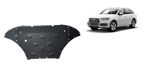 Ocelový kryt motoru Audi Q7 (2015-2026)