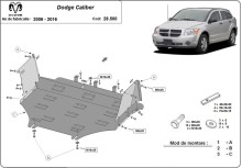 Ocelový kryt motoru Dodge Caliber (2006-2016)