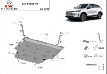 Ocelový kryt motoru Baic Beijing X75