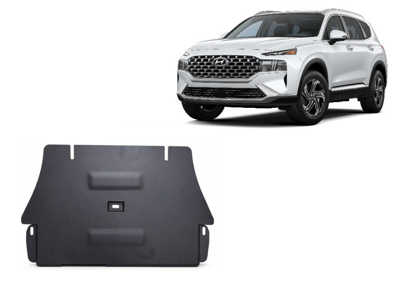 Ocelový kryt katalyzátoru Hyundai Santa Fe (2018-2023)