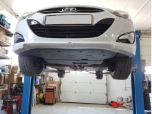Ocelový kryt motoru Hyundai i40 (2015-2019)