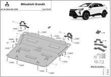 Ocelový kryt motoru Mitsubishi Grandis (2025-2026)