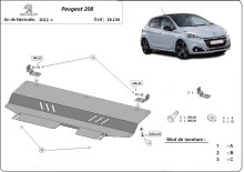 Ocelový kryt motoru Peugeot 208 (2012-2019)