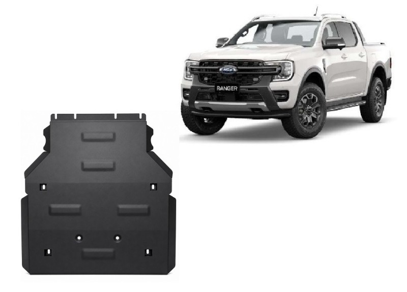 Stalowa osłona skrzyni biegów Ford Ranger (2023-2026)