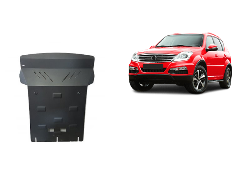 Ocelový kryt motoru SsangYong Rexton 2 (2007-2017)