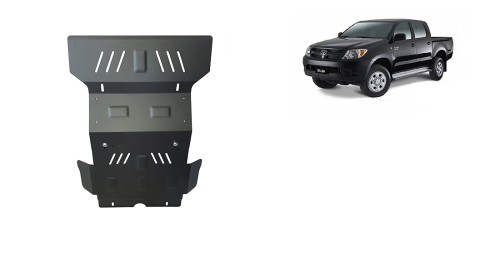 Ocelový kryt motoru Toyota Hilux (2004-2015)
