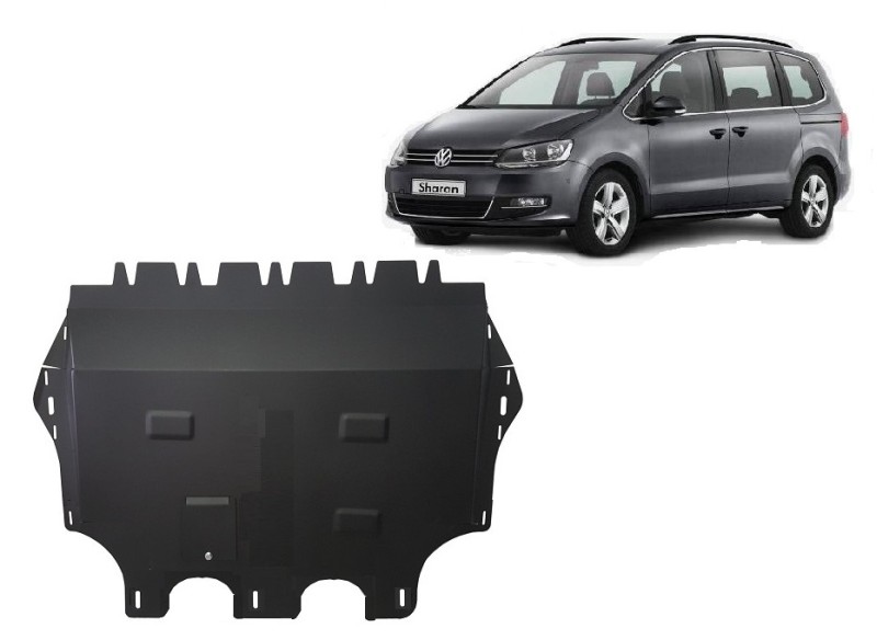 Ocelový kryt motoru Volkswagen Sharan - Webasto (2010-2022)