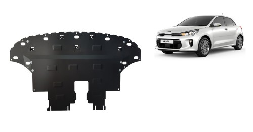 Ocelový kryt motoru Kia Rio 4 (2017-2020)