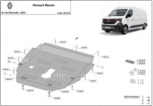 Ocelový kryt motoru Renault Master (2024-2026)