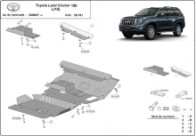 Hliníkový kryt motoru Toyota Land Cruiser (2009-2023)