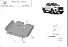 Hliníkový kryt převodovky Toyota Hilux Invincible (2021-2026)