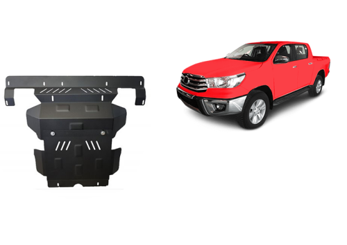 Ocelový kryt motoru Toyota Hilux Revo (2016-2026)