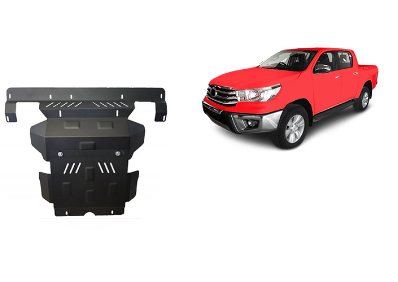 Ocelový kryt motoru Toyota Hilux Revo (2016-2026)
