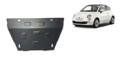 Ocelový kryt motoru Fiat 500 (2007-2026)