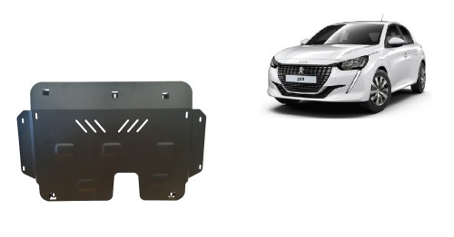 Ocelový kryt motoru Peugeot 208 (2019-2026)