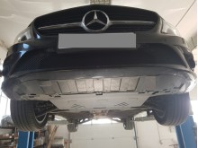 Stalowa Osłona pod silnik Mercedes GLA X156 (2014-2019)