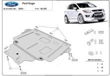 Stalowa Osłona pod silnik Ford Kuga (2008-2012)