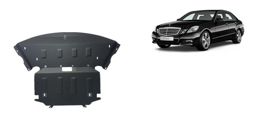 Ocelový kryt motoru Mercedes E-Classe W212 - 4x4 (2009-2016)