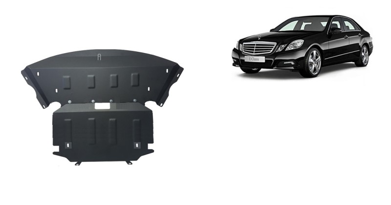 Ocelový kryt motoru Mercedes E-Classe W212 - 4x4 (2009-2016)
