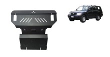 Ocelový kryt motoru Mitsubishi Pajero 3 (V60, V70) (1999-2007)