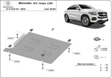 Ocelový kryt převodovky Mercedes GLE Coupe C292 (2015-2019)