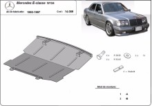 Ocelový kryt motoru Mercedes E-Classe W124 (1993-1997)