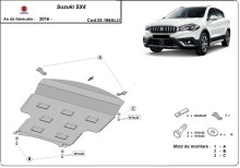 Hliníkový kryt motoru Suzuki SX 4 (2013-2023)