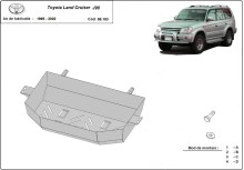 Ocelový kryt palivové nádrže Toyota Land Cruiser J90 (1995-2002)