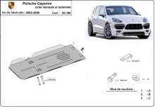 Ocelový kryt převodovky Porsche Cayenne (2002-2006)