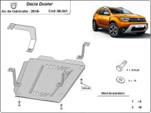 Ocelový kryt palivové nádrže Dacia Duster (2018-2024)