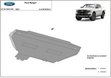 Hliníkový kryt chladiče Ford Ranger (2023-2026)