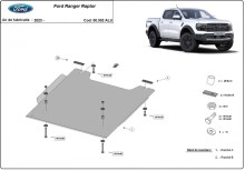 Hliníkový kryt reduktoru Ford Ranger Raptor (2023-2026)